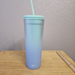 slm Simple Modern Insulated Tumbler Cup w/ Lid & Straw – Pastel Ombre Hydration